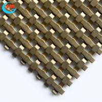 Corrosion resistance Decorative Wire Mesh For Cabinets