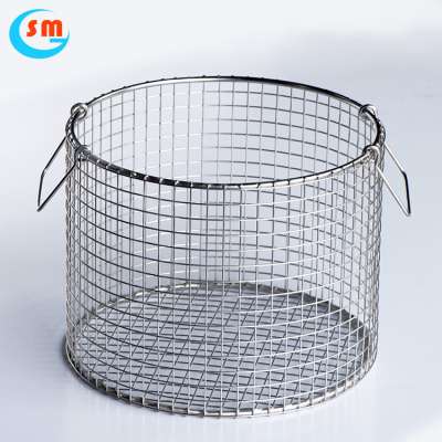 High Flexibility Kitchen Cooking Steel Wire Mesh Baskets